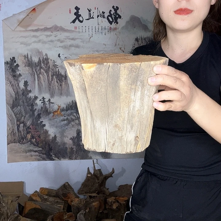木高**起太行崖柏摆件
