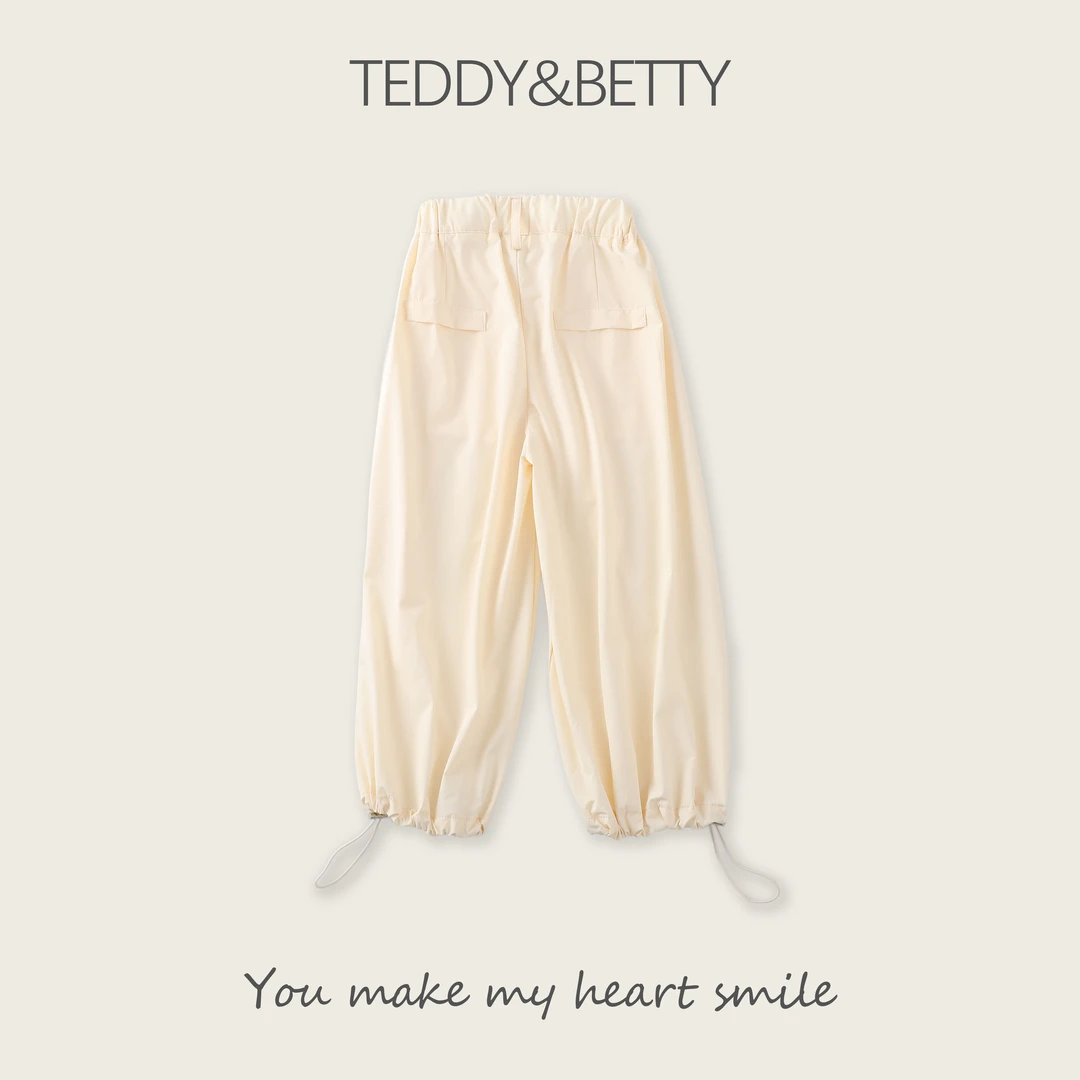 薄款春夏可爱宽松百搭阔腿裤068