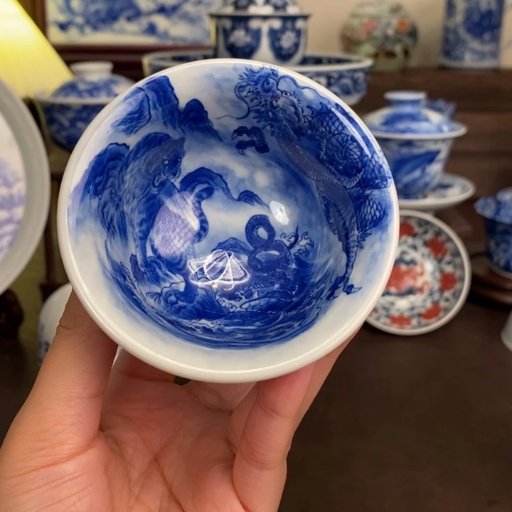 景德镇陶瓷手工手绘