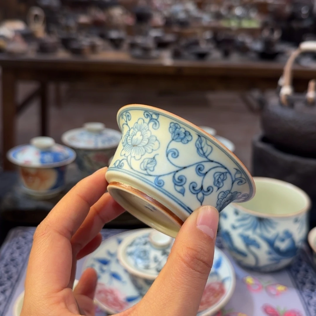 瓷片景德镇手作器皿同款发货