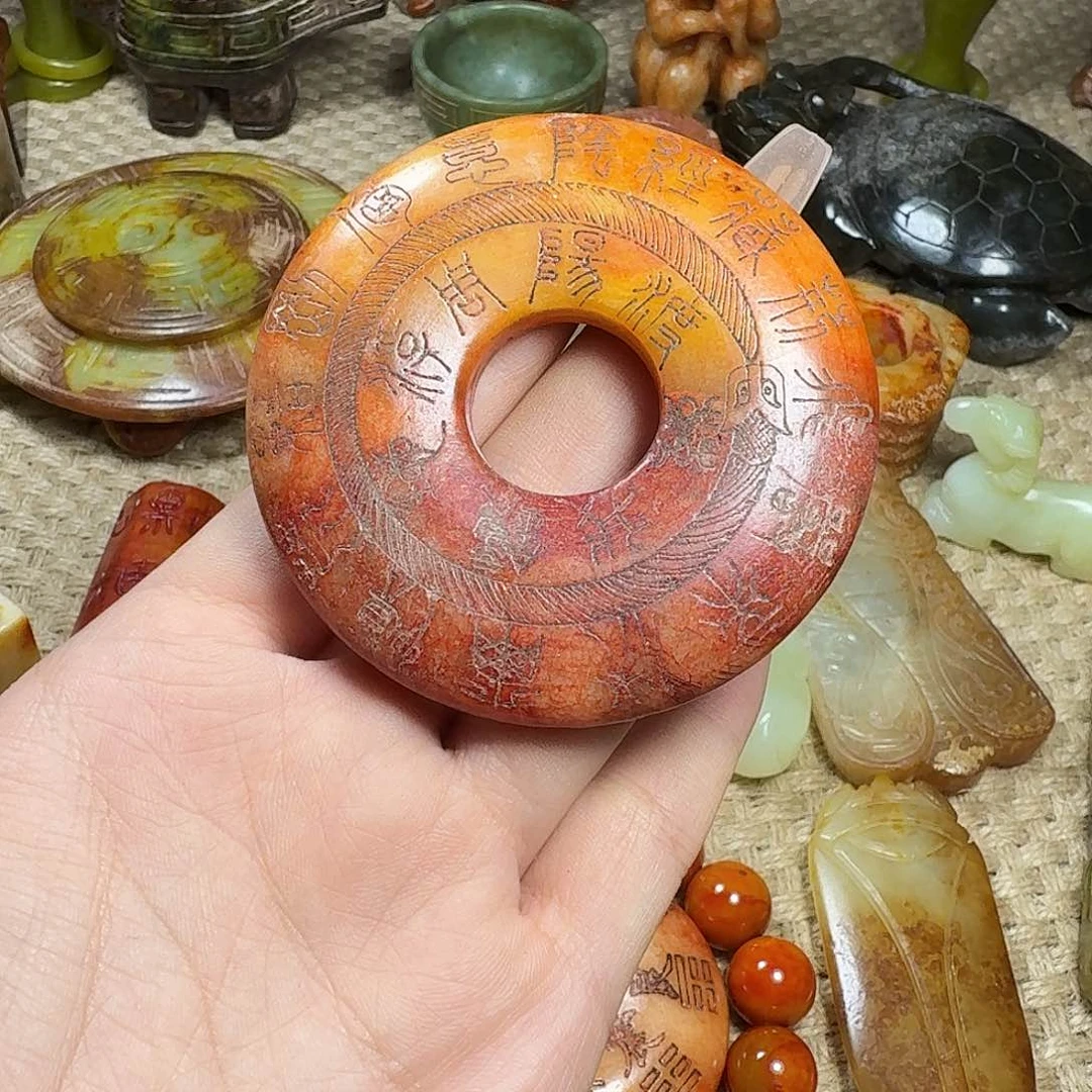 白玉菩提吊坠挂件