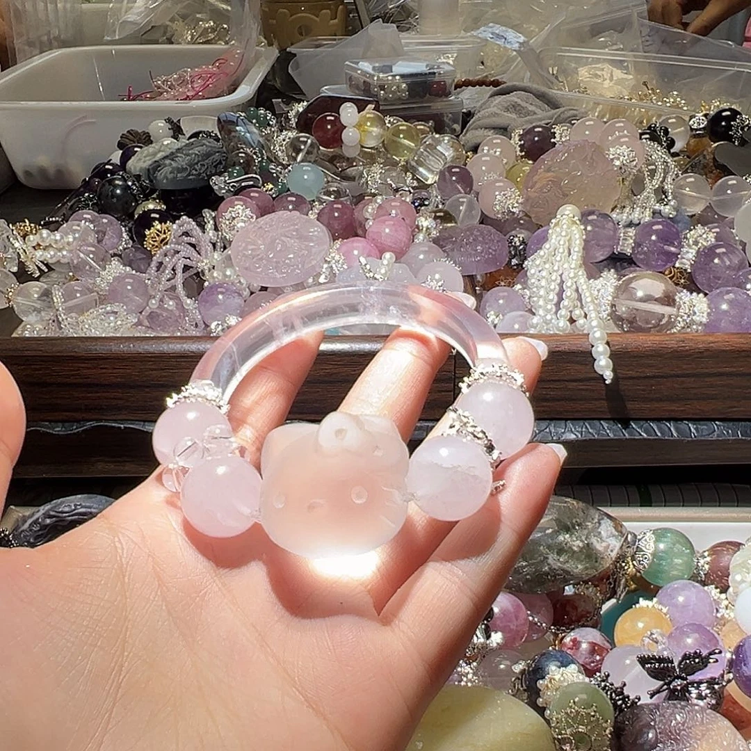 手链水晶未镶嵌水晶手链