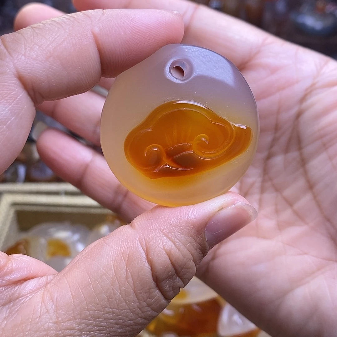 玛瑙/玉髓未镶嵌颈饰