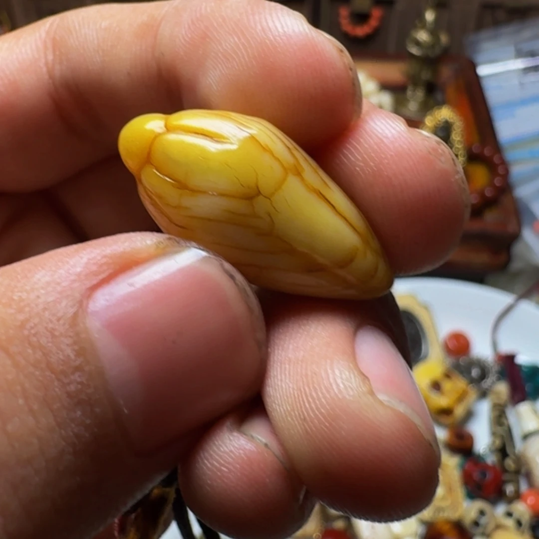 骄***魂颈饰玻璃藏传琉璃小元素