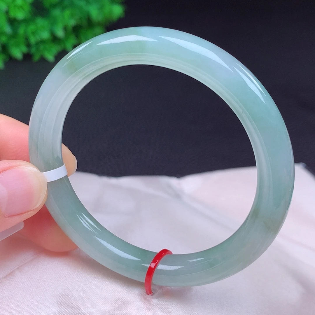 翡翠未镶嵌手镯56圈436016