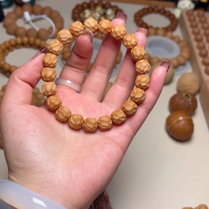 文玩核桃手串布***茶10➕无相