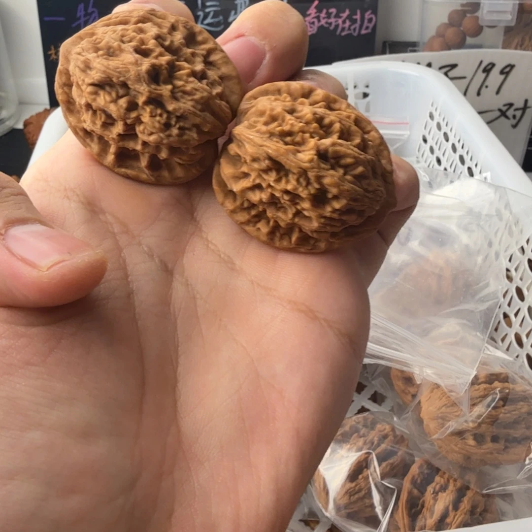 把件文玩核桃虎头
