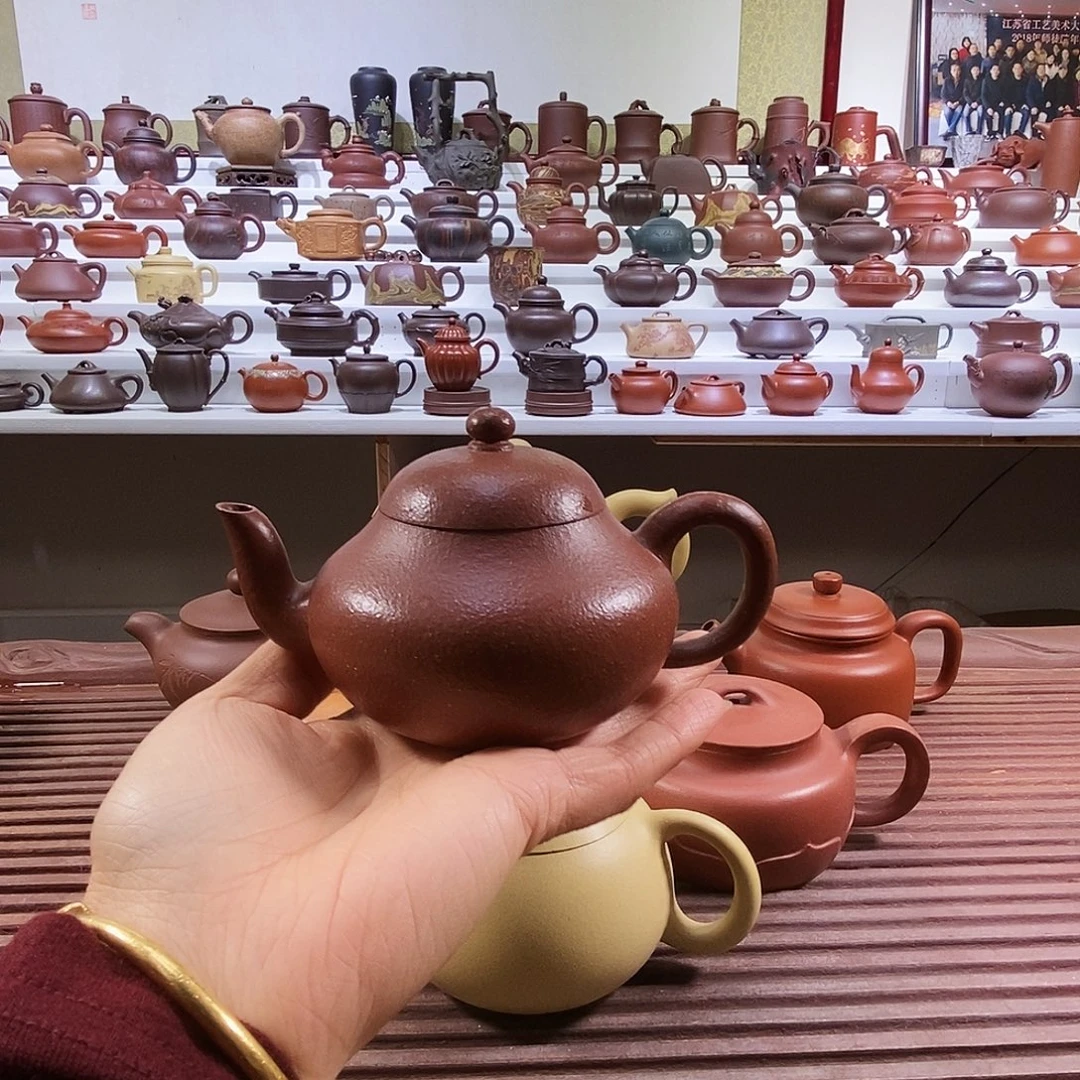 紫砂茶壶原矿紫砂工艺