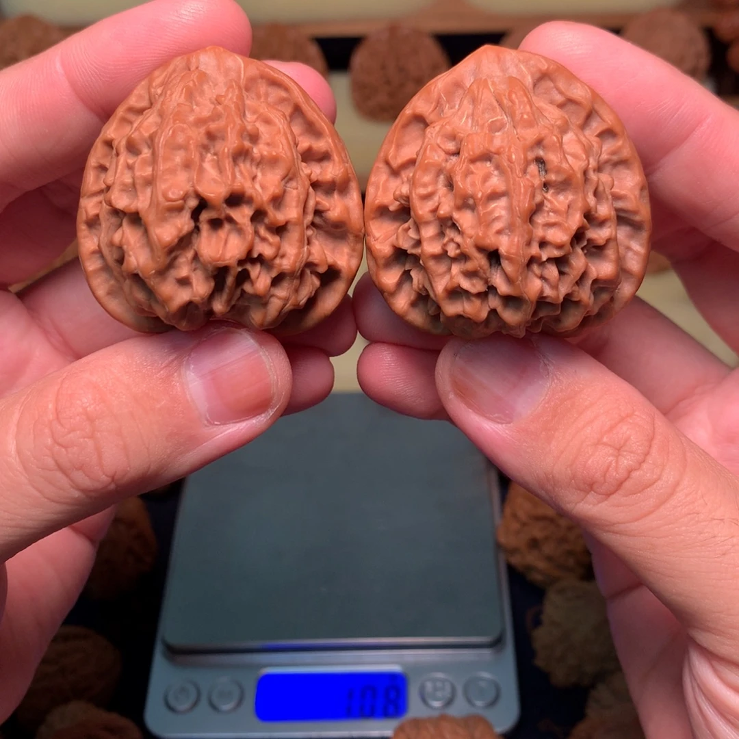 吊坠文玩核桃42鹤渡岭全品