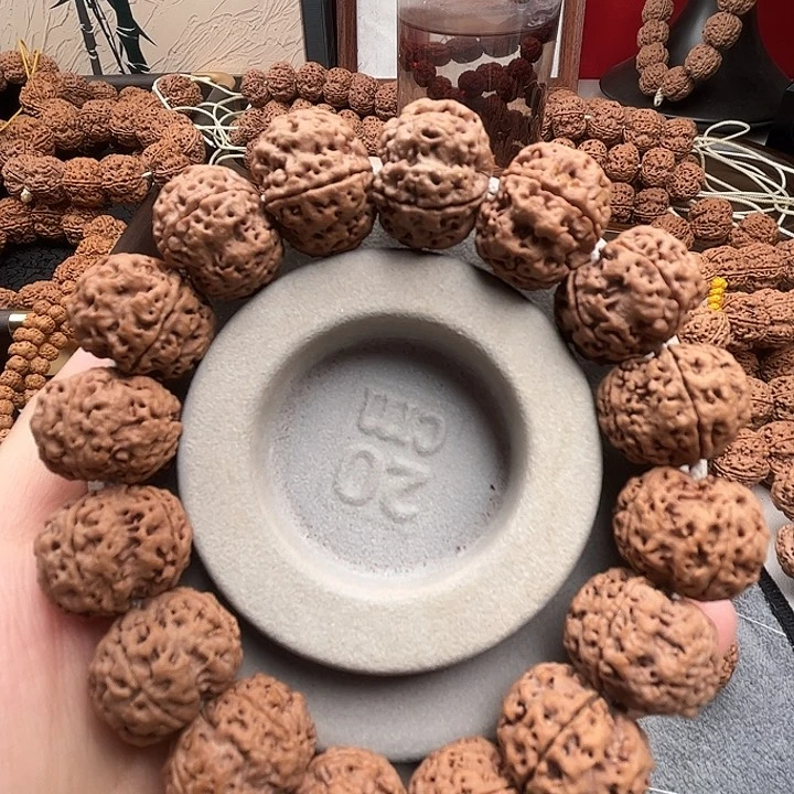 金刚菩提手串纽扣蜂窝21