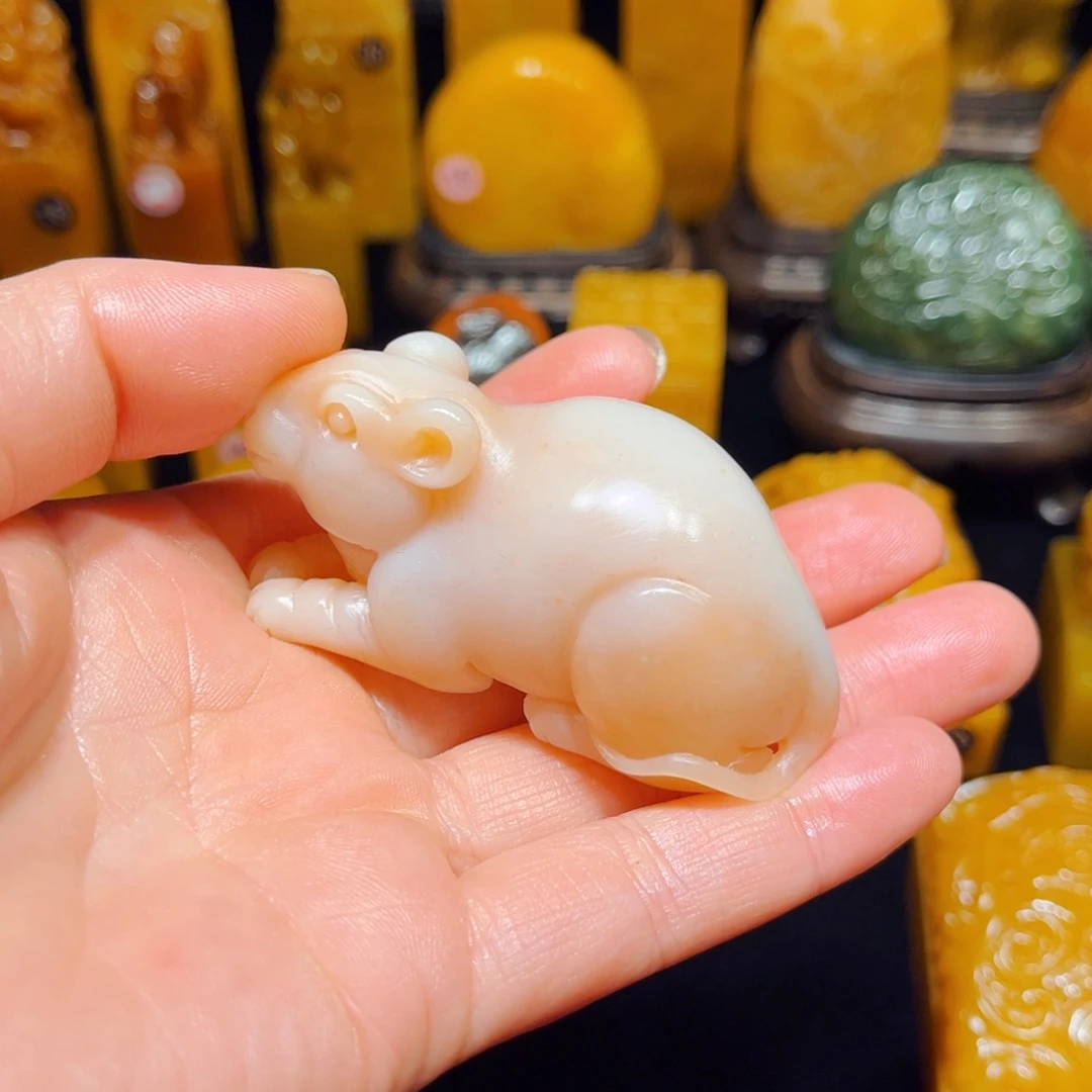 寿山石慈*心石雕石雕石雕