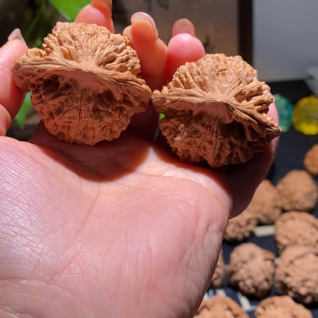 把件文玩核桃麒麟纹48