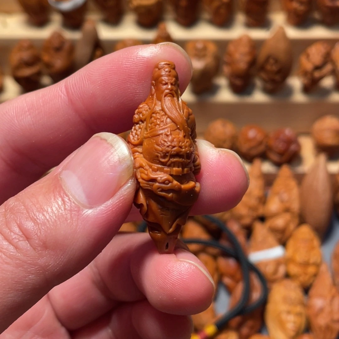 橄榄核手串/手链关二爷