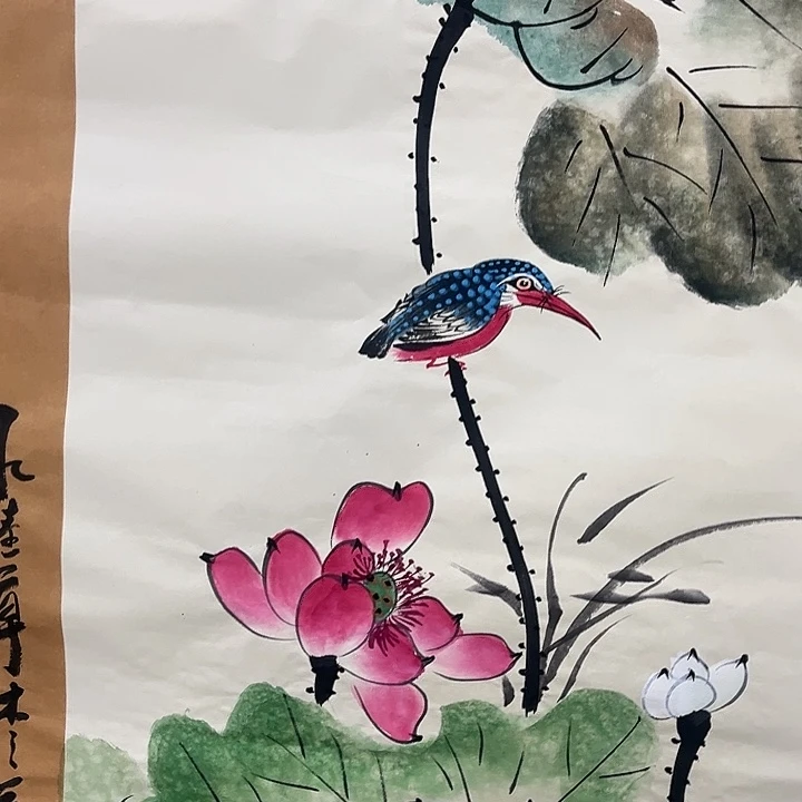 国画我的心好痛啊我的心真的好痛啊好