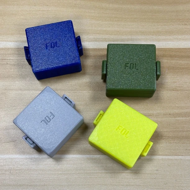 FOL能量魔方压饵盒钓鱼丸饵成型器方块饵模具线辫粉饵压模器钓饵