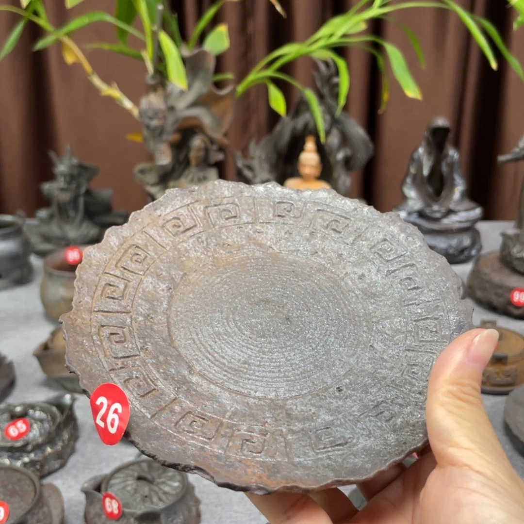 木***～壶承全手捏柴烧茶器