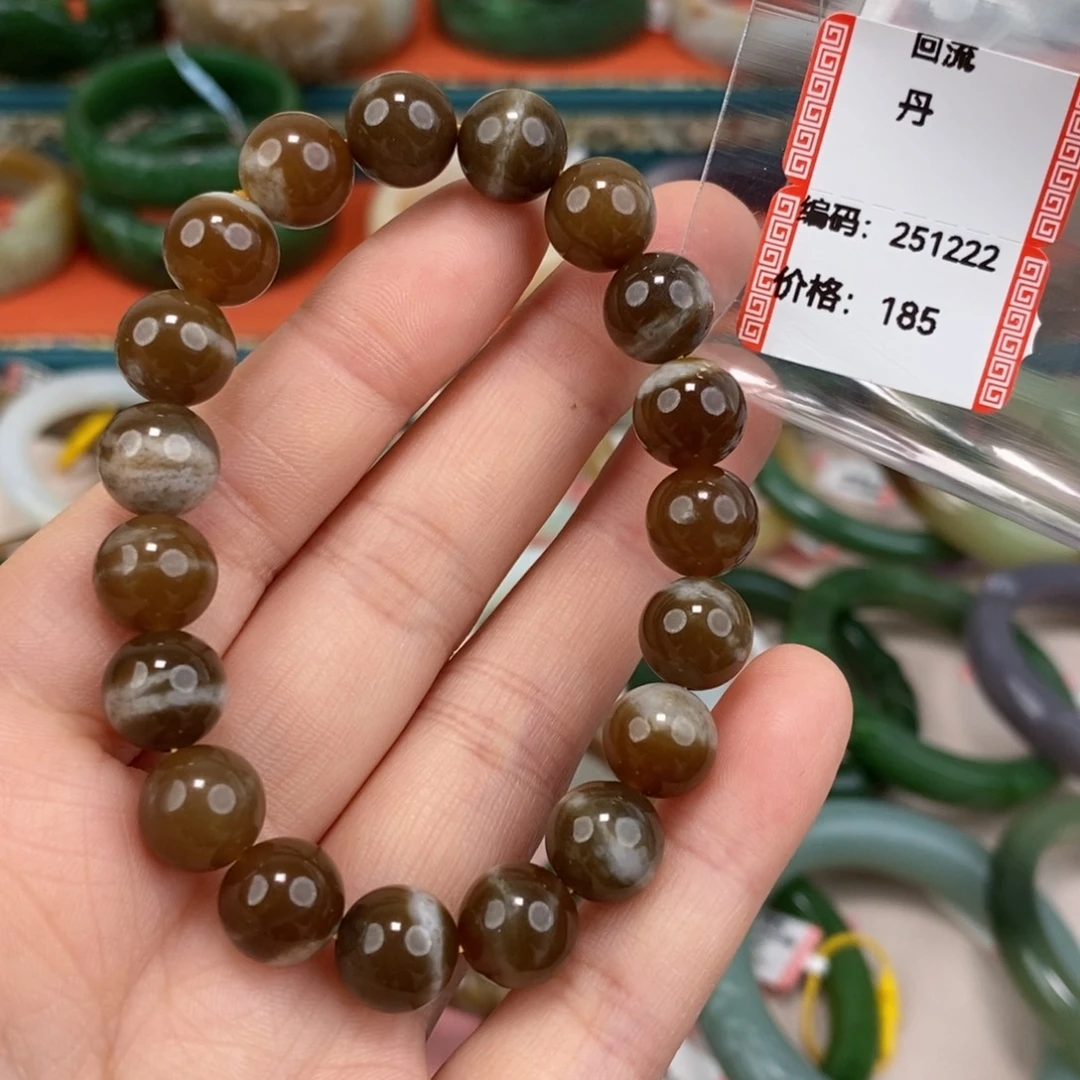 和田玉未镶嵌颈饰且末糖一线天251222