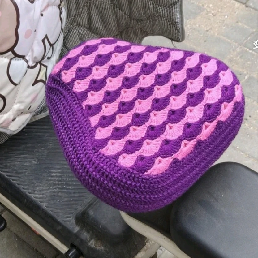 手工编织电动车座套教程（只是视频教程没有任何东西）