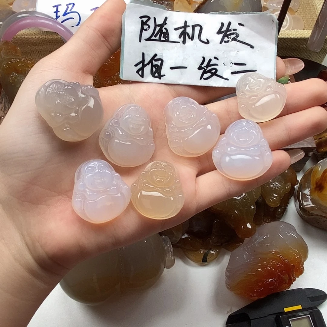 玛瑙/玉髓未镶嵌颈饰