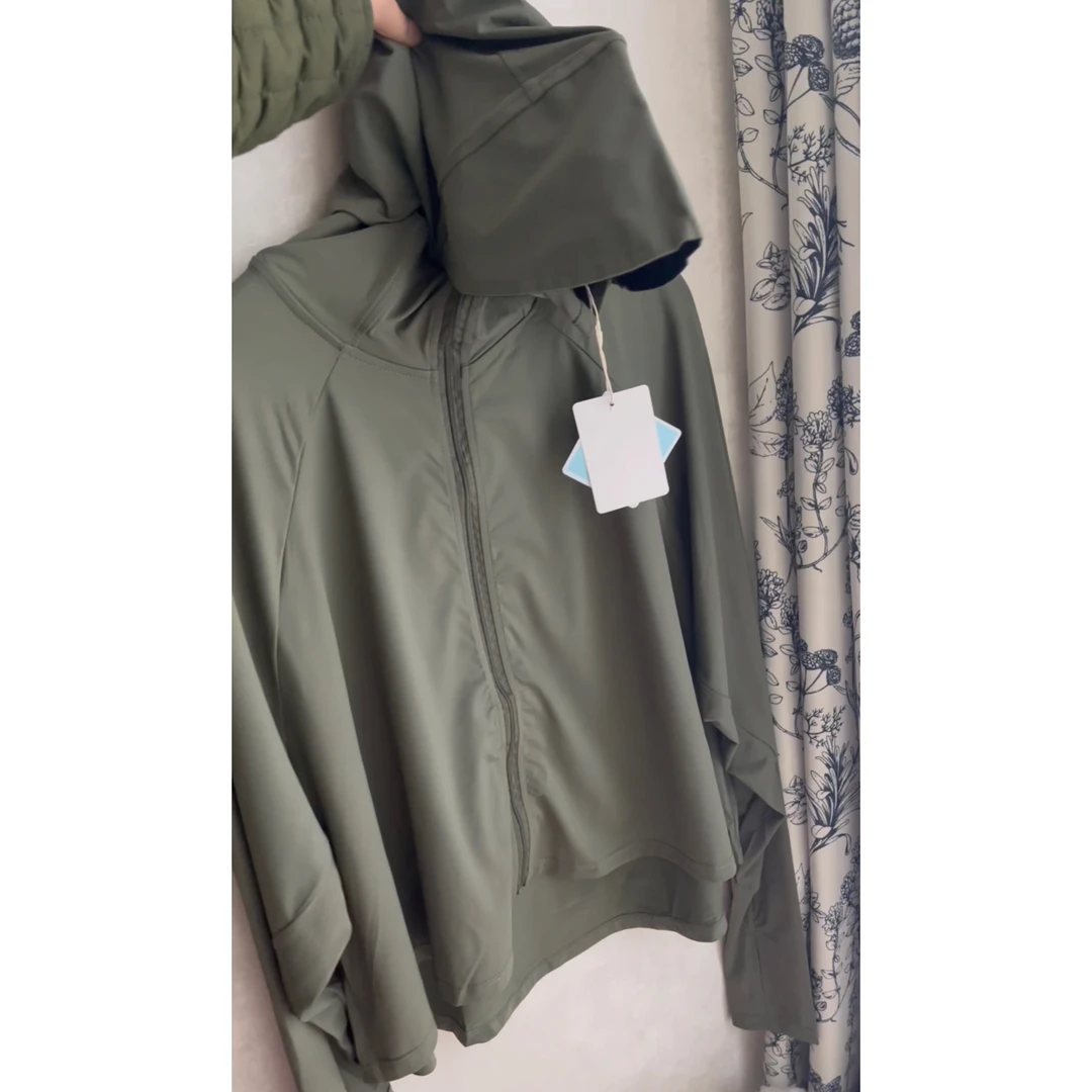 显白绿色 同厂面料！防晒衣