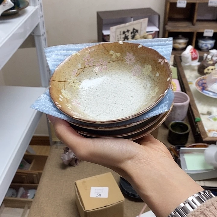 瓷片满38包邮，编号：627  4只