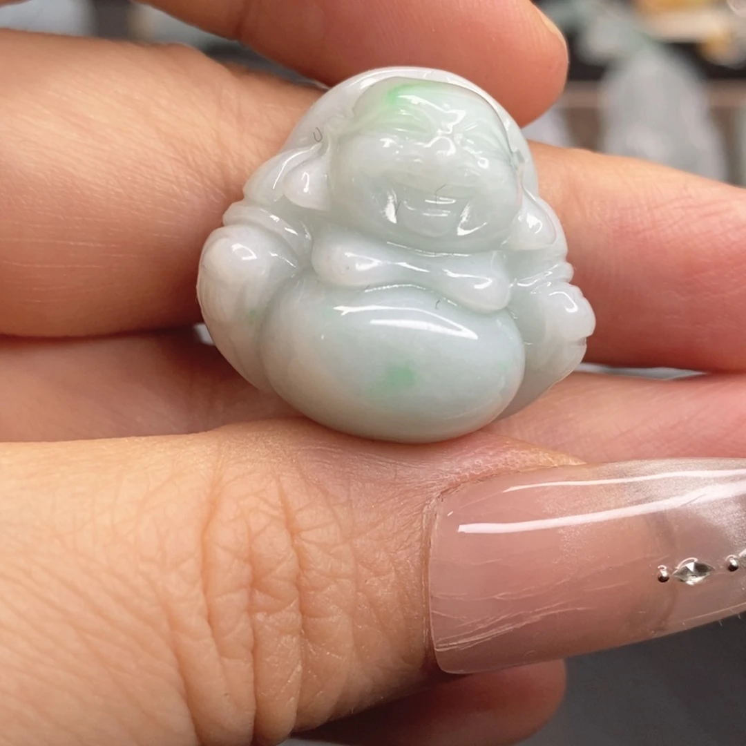 颈饰未镶嵌翡翠佛公