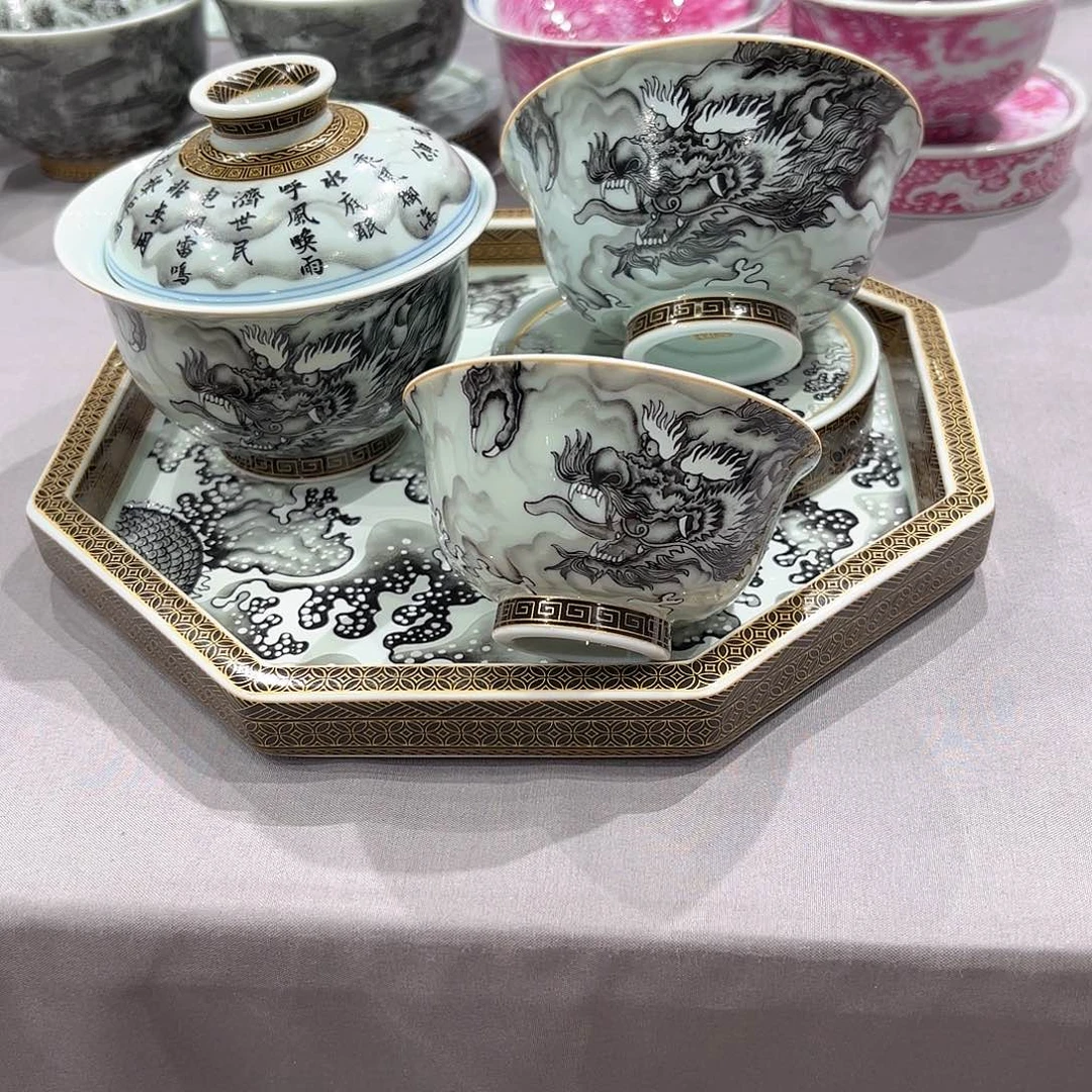 瓷片景德镇瓷器精品展示