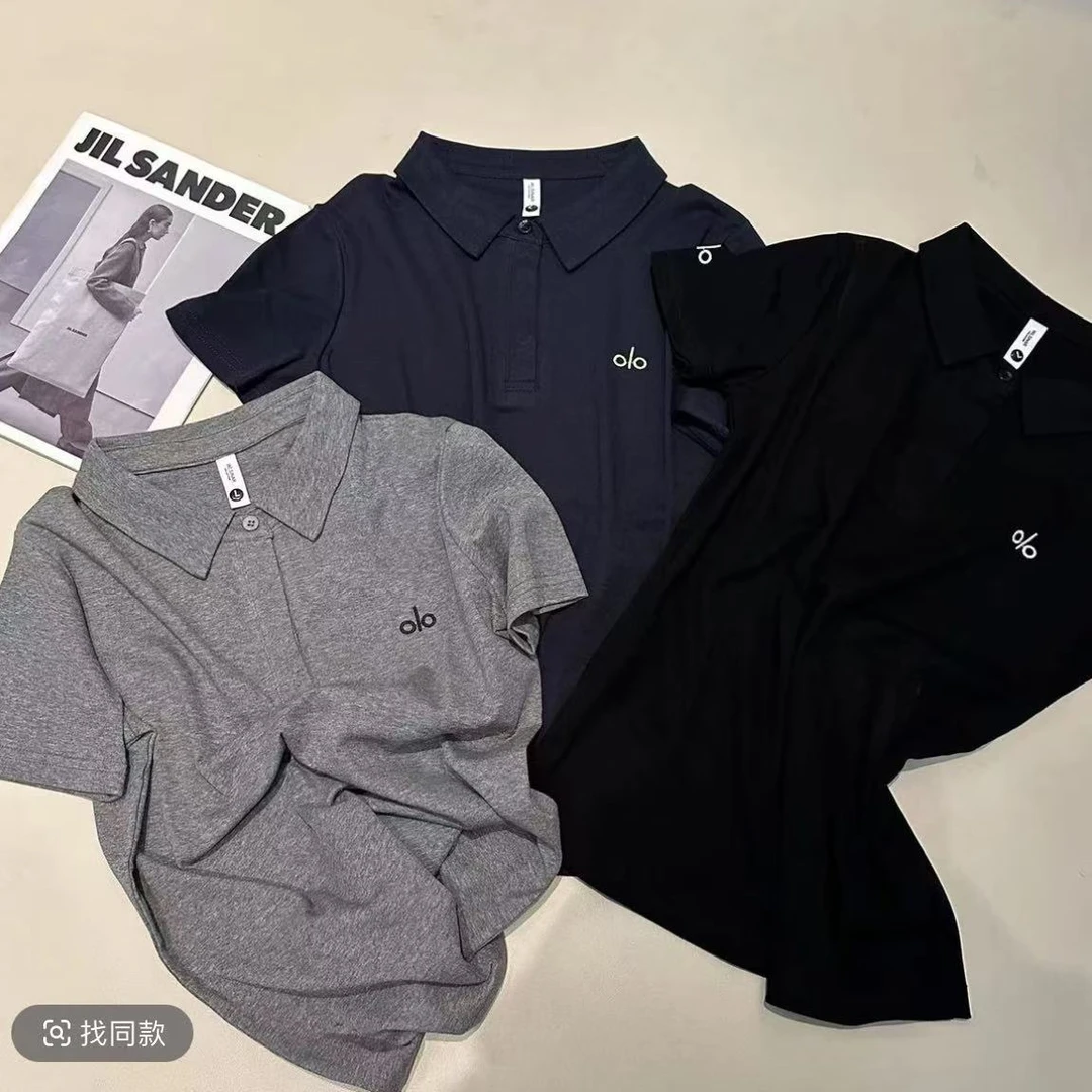 《姚家优麦汇》Y5787春夏款衬衫领设计感时尚百搭短袖显瘦上衣款女