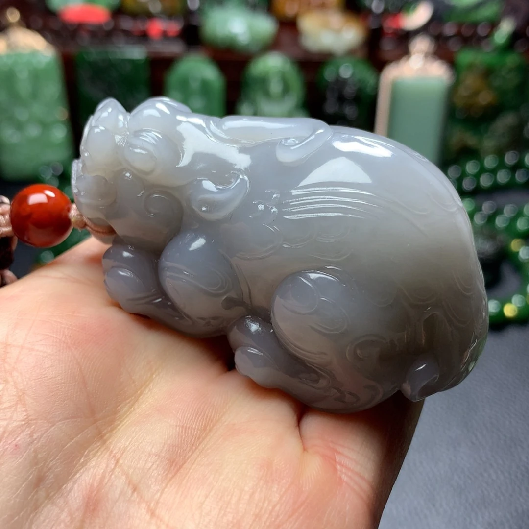 和田玉手把未镶嵌