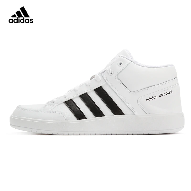 【商场同款】阿迪达斯男鞋板鞋官方运动鞋ALL COURT MID透气休闲鞋