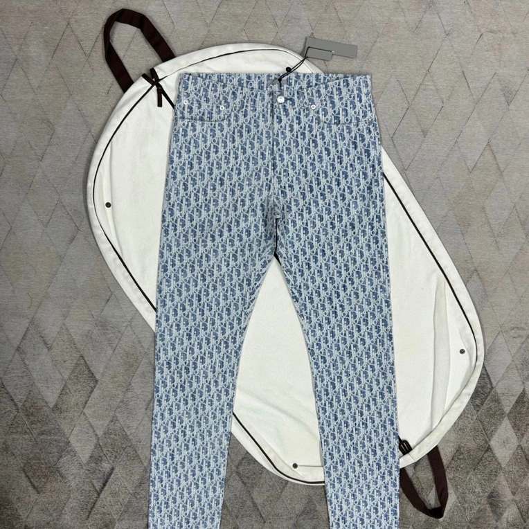 未使用 DIOR/迪奥 Dior 134989迪奥 24新款 经典款老花 牛仔裤