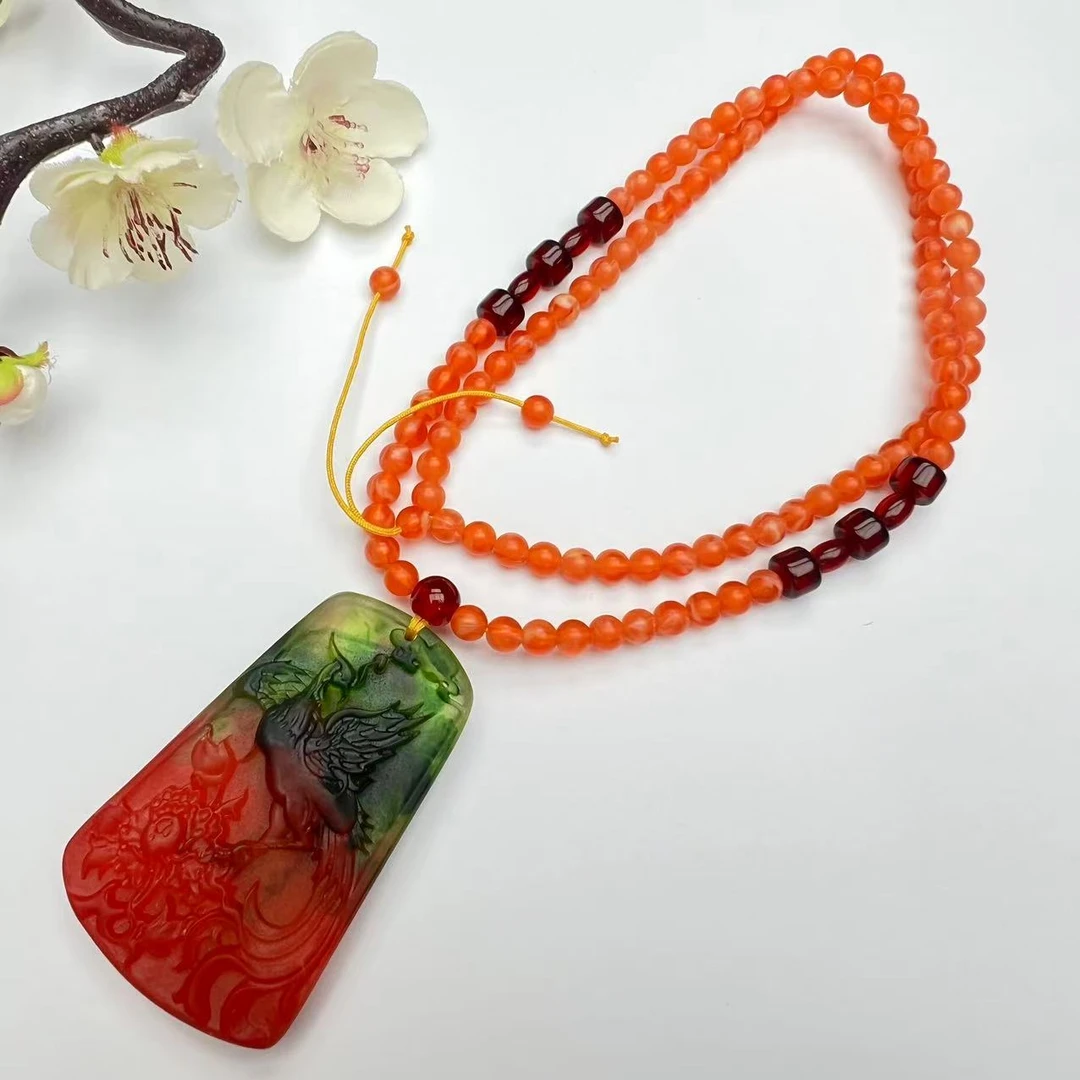 古风设计款 尊贵 【玉莱】x30高端大气 项链多样性发其一树脂吊坠