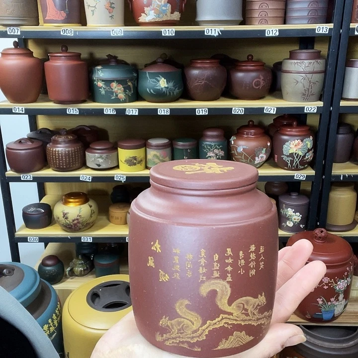 紫砂茶叶罐紫砂茶叶罐