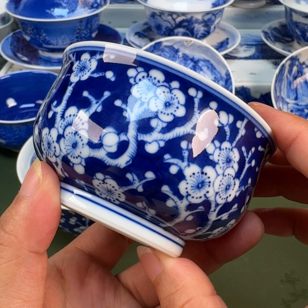景德镇纯手绘茶具圆圆271