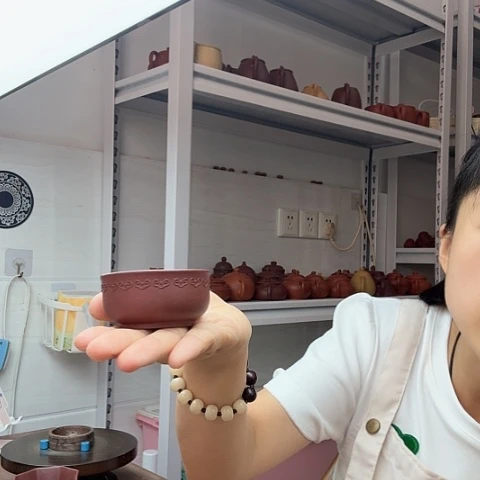紫泥茶案如意杯如意杯