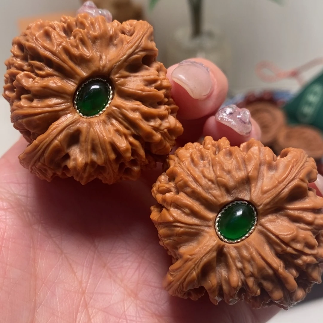 把件文玩核桃43尺寸全品南江石