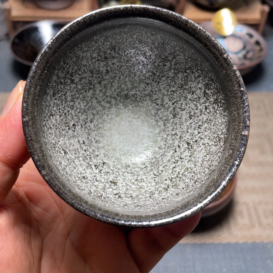【闪购商品】茶盏柴烧建盏主人杯