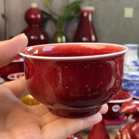 【闪购商品】景德镇名陶坊原矿郎红50号