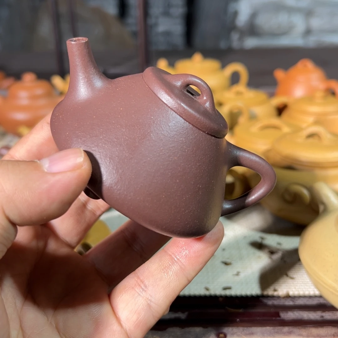 茶壶紫砂全手制作