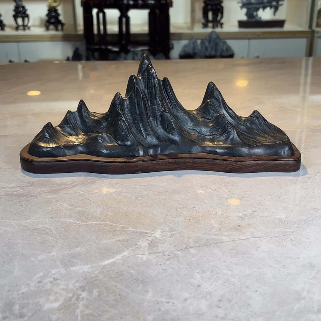 老***嗲灵璧石手工雕刻奇石摆件