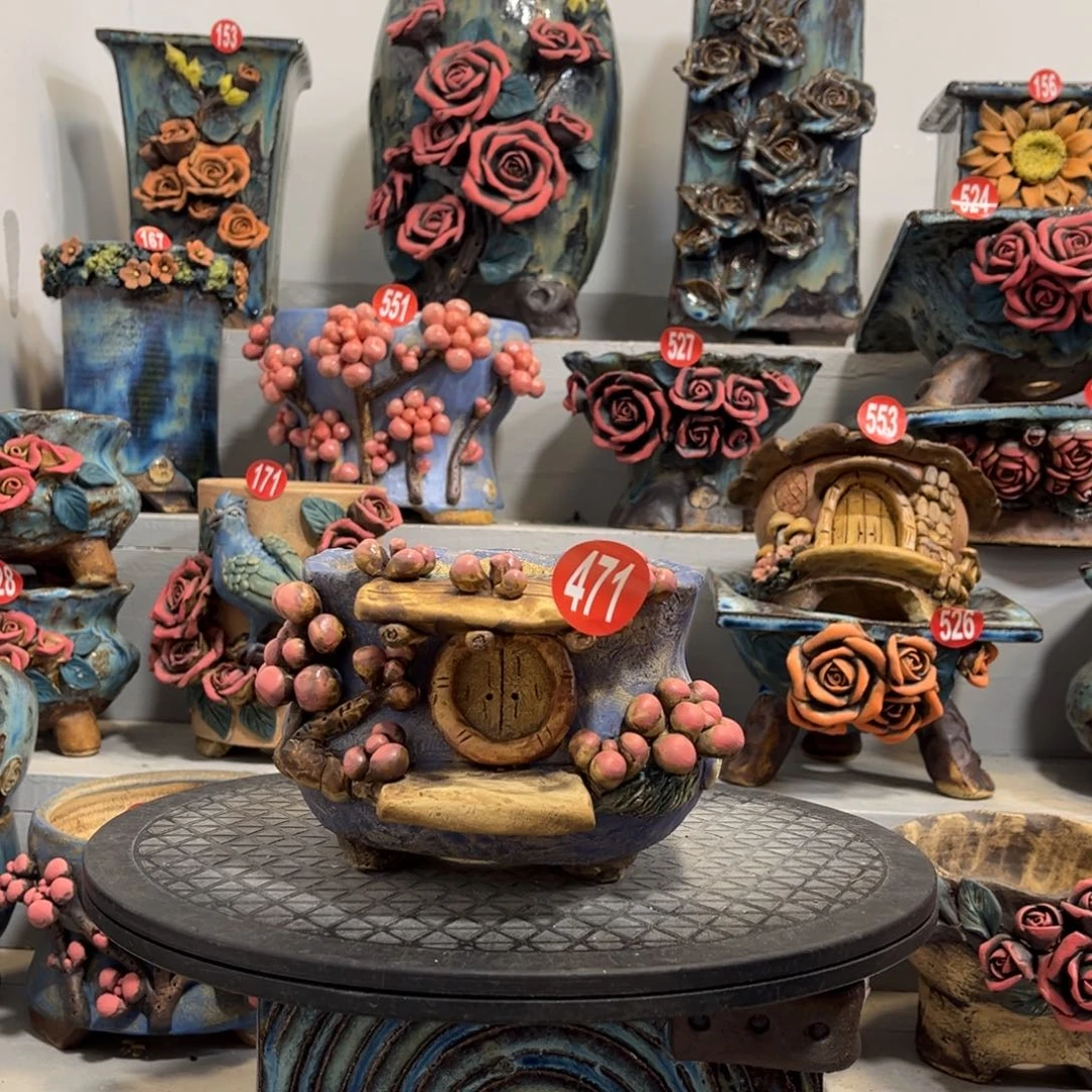 陶瓷福利471 号陶然花器厂家 直销