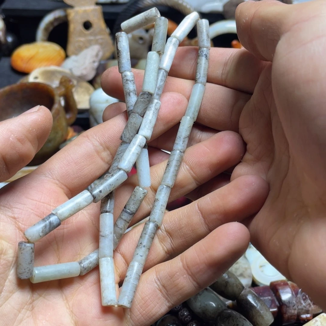 和田玉（糖玉）挂件未镶嵌余**涂