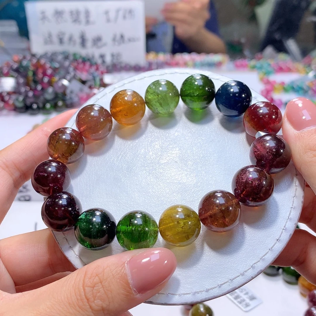 【闪购商品】未镶嵌手串碧玺J**E14.5m