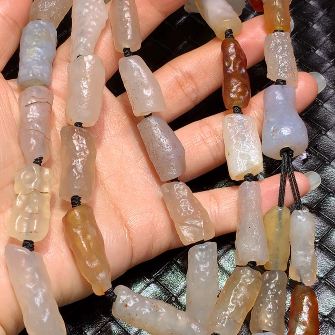 未镶嵌玛瑙/玉髓珠宝半成品