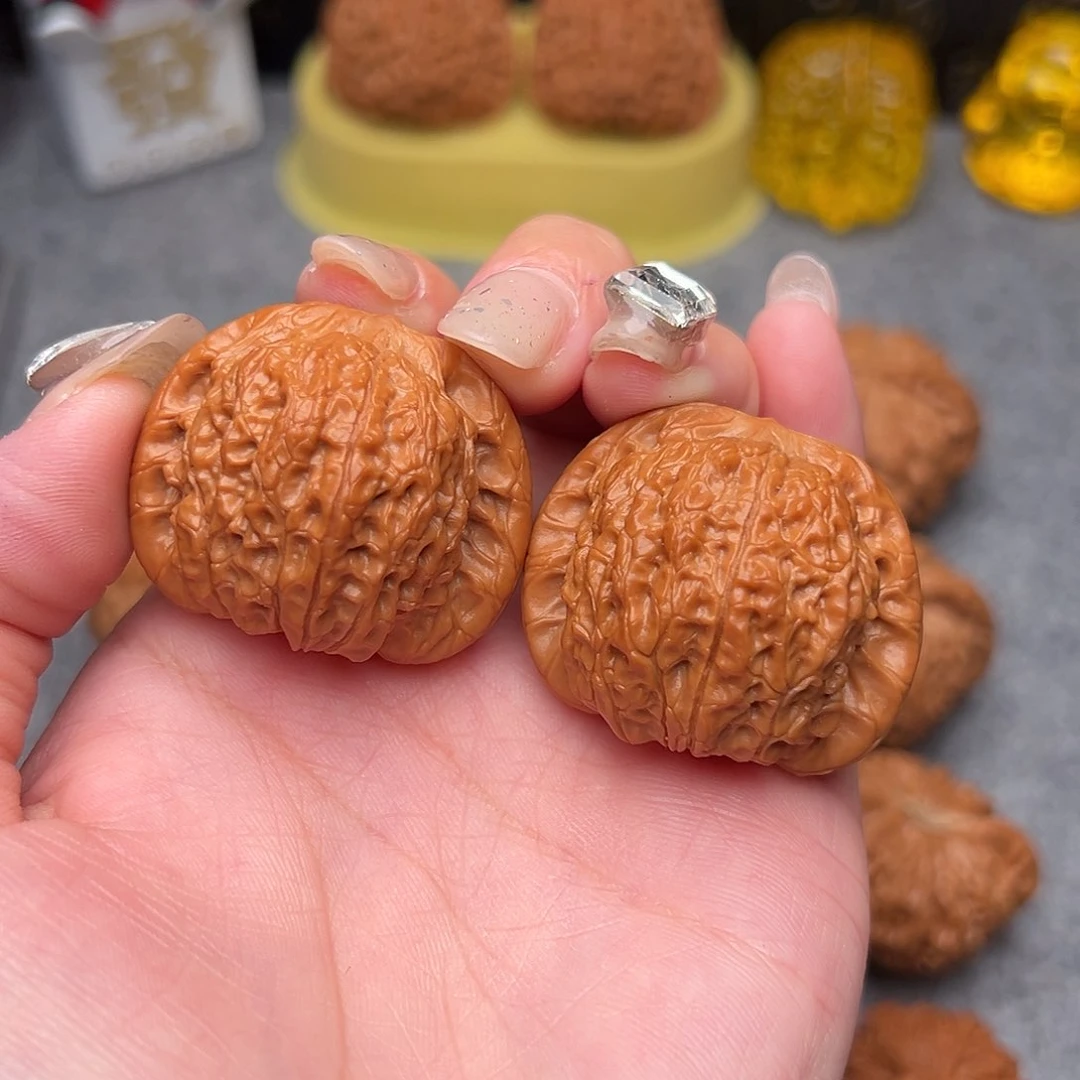 把件文玩核桃毕业精品精配血麒麟37全品