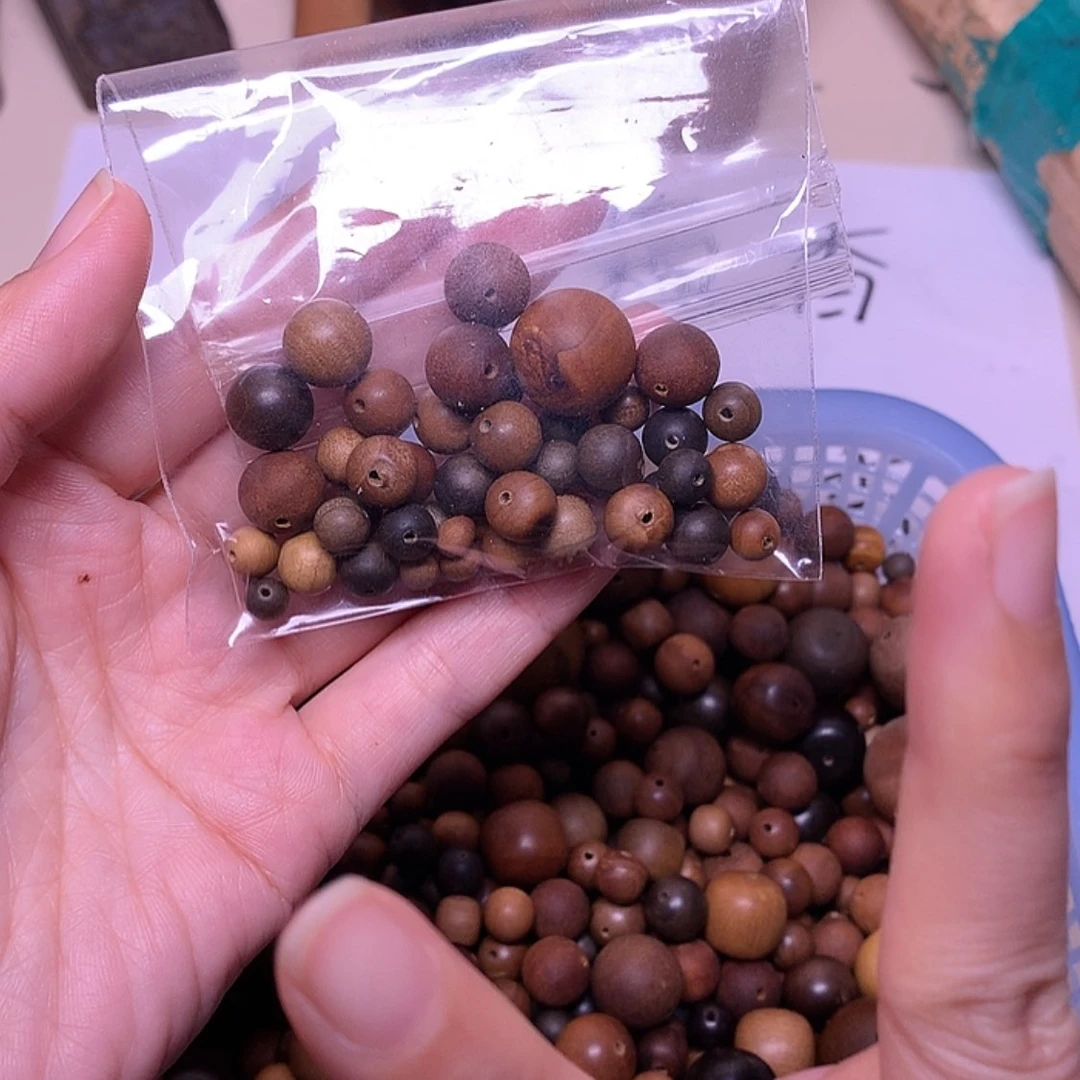 【闪购商品】檀香木手串/手链檀香10g瑕疵散珠