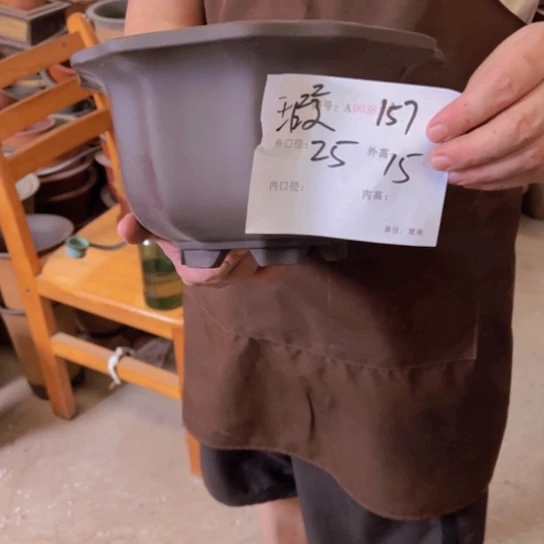 紫砂花盆花卉工艺