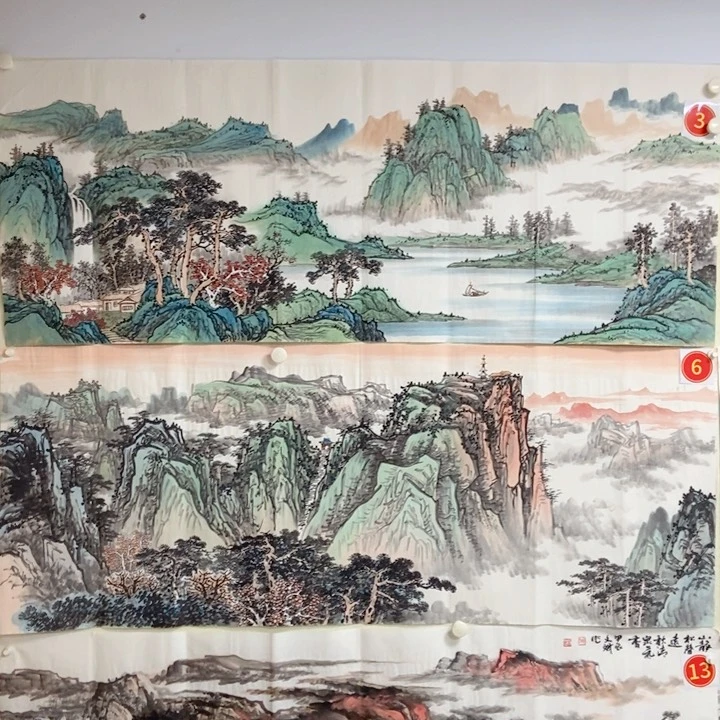 横款李文斌老师山水之间