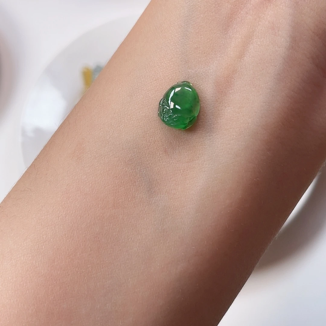 翡翠裸石纯天然A货缅甸翡翠