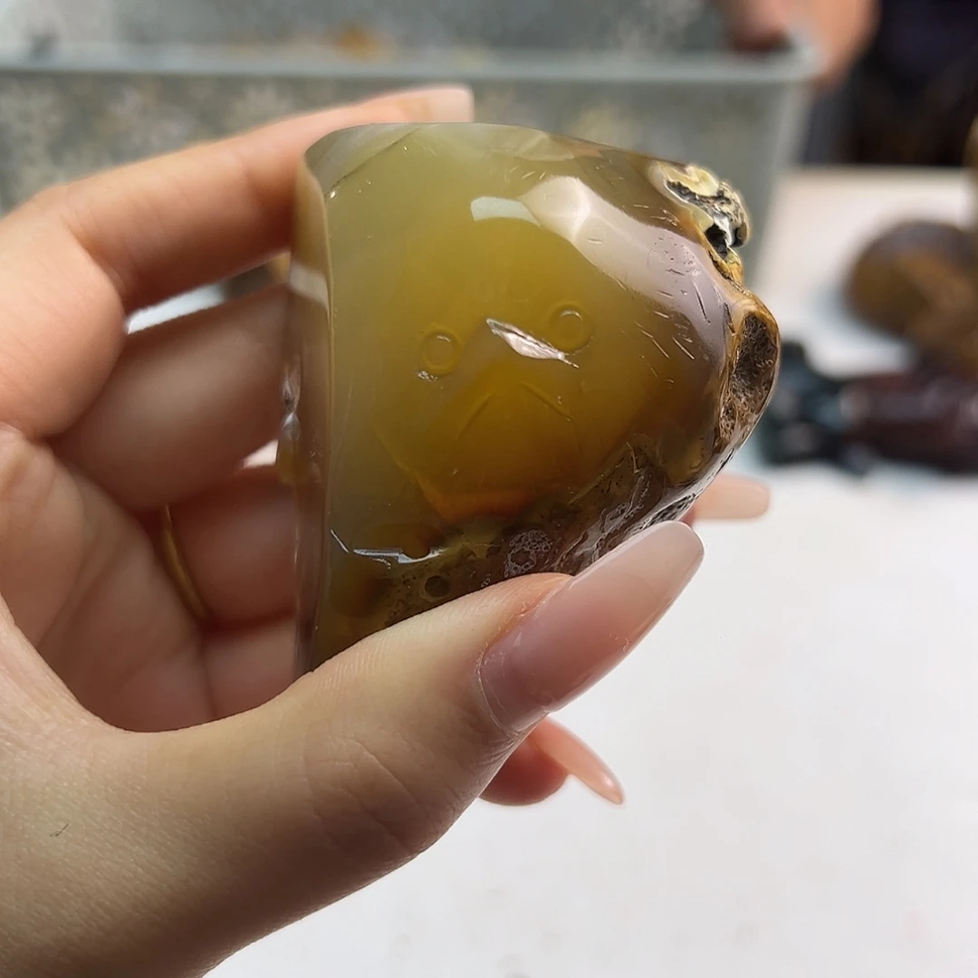 玛瑙/玉髓未镶嵌项链